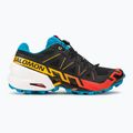 Încălțăminte de alergat pentru bărbați Salomon Speedcross 6 black/white/transcend blue 2