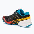 Încălțăminte de alergat pentru bărbați Salomon Speedcross 6 black/white/transcend blue 3