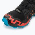 Încălțăminte de alergat pentru bărbați Salomon Speedcross 6 black/white/transcend blue 9
