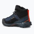 Încălțăminte de trekking pentru bărbați Salomon X Ultra Alpine MID GTX blue nights/black/red orange 3