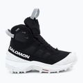 Încălțăminte de trekking pentru bărbați Salomon Crossrak Powder WP black/black/white 2