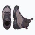 Încălțăminte de trekking pentru femei Salomon Crosstrak Powder WP nine iron/shark 3