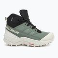 Încălțăminte de trekking pentru femei Salomon Crosstrak WP agave green/black/can ary green 2