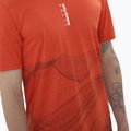 Tricou de alergare pentru bărbați Salomon S/Lab Ultra Tee Aop burnt sienna 3