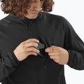 Bluză de trekking pentru bărbați Salomon Lightwarm Full Zip deep black 4