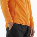 Bluză de trekking pentru bărbați Salomon Lightwarm Full Zip turmeric 6
