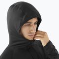 Bluză de trekking pentru bărbați Salomon Sntial Lightwarm Hybrid deep black 3