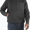 Hanorac pentru bărbați Salomon SHAKEout Half Zip Hooded deep black 3