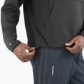 Hanorac pentru bărbați Salomon SHAKEout Half Zip Hooded deep black 4