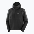 Hanorac pentru bărbați Salomon SHAKEout Half Zip Hooded deep black 6