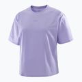 Tricou pentru femei Salomon Trackline Tee SS violet tulip 6