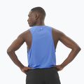 Tank top de alergare pentru bărbați  Salomon Shakeout Core Tank ultramarine 2