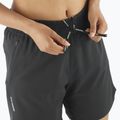 Pantaloni scurți de alergare pentru femei Salomon SHAKEout Core 6" deep black 3