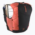 Vestă de alergare pentru femei Salomon Active Skin 12 Set emerglow/black 2