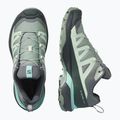 Încălțăminte de trekking pentru femei Salomon X Ultra 360 green milieu/urban chic/clearly aqua 5