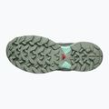 Încălțăminte de trekking pentru femei Salomon X Ultra 360 green milieu/urban chic/clearly aqua 6