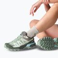 Încălțăminte de trekking pentru femei Salomon X Ultra 360 green milieu/urban chic/clearly aqua 7