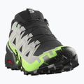 Încălțăminte de alergare pentru bărbați  Salomon Speedcross 6 GTX black/alloy/green gecko