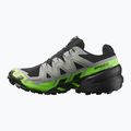 Încălțăminte de alergare pentru bărbați  Salomon Speedcross 6 GTX black/alloy/green gecko 3