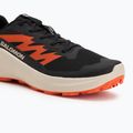 Încălțăminte de alergare pentru bărbați  Salomon Alphaglide black/rainy day/red orange 7