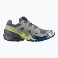 Pantofi de alergare bărbați Salomon Speedcross 6 castlerock/crem lime/poseidon 2