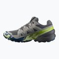 Pantofi de alergare bărbați Salomon Speedcross 6 castlerock/crem lime/poseidon 3