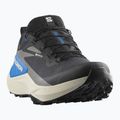 Încălțăminte de alergare pentru bărbați  Salomon Genesis GTX black/lunar rock/french blue 8