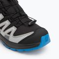 Încălțăminte de turism pentru copii Salomon XA PRO V8 MID WP black/monument /french blue 7
