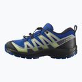 Încălțăminte de drumeție pentru copii Salomon XA PRO V8 WP nautical blue/black/sharp green 10