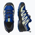 Încălțăminte de drumeție pentru copii Salomon XA PRO V8 WP nautical blue/black/sharp green 13