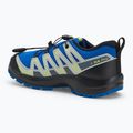 Încălțăminte de drumeție pentru copii Salomon XA PRO V8 WP nautical blue/black/sharp green 3