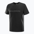 Tricou pentru bărbați  Salomon Big Logo Tee deep black 4
