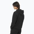 Hanorac pentru bărbați Salomon Logo Full Zip Hoodie deep black 2