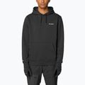Bluză pentru bărbați Salomon Chest Logo Hoodie deep black