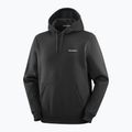 Bluză pentru bărbați Salomon Chest Logo Hoodie deep black 3