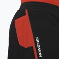 Pantaloni scurți de alergare pentru bărbați Salomon S/Lab Speed Spl 3" deep black / fiery red 4
