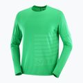Longsleeve de alergare pentru bărbați Salomon Sense Aero Tee GFX parakeet/spearmint