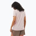 Tricou de alergare pentru femei  Salomon Sense Aero Tee GFX etherea/neon flame 2