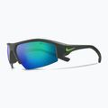 Ochelari de soare Nike Skylon Ace 22 mat secuii/maro/maro cu oglindă verde 5