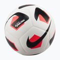 Minge de fotbal Nike Park white/bright crimson/black mărime 5 4