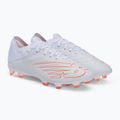 New Balance ghete de fotbal pentru bărbați Furon V6+ Pro Leather FG alb MSFKFW65.D.080 4