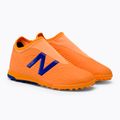 New Balance Tekela V3+ Magique TF ghete de fotbal pentru copii portocaliu JST3TD35.M.055 4