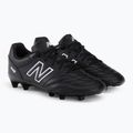 New Balance 442 V2 Academy FG ghete de fotbal pentru copii negru JS43FBK2.M.035 4