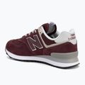 Încălțăminte pentru bărbați  New Balance Classic 574's V3 Wide maroon 3