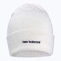 Căciulă de iarnă pentru femei New Balance Knit Cuffed Beanie Embroider albă NBLAH13032WT 2