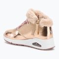 Încălțăminte pentru copii SKECHERS Uno Cozy On Air rose gold 3