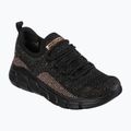 Femeile SKECHERS Bobs B Flex Fall Sparks negru / aur adidași de sport 7