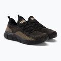 Femeile SKECHERS Bobs B Flex Fall Sparks negru / aur adidași de sport 4