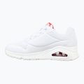 Încălțăminte pentru femei SKECHERS JGoldcrown Uno Spread The Love white/red/pink 10