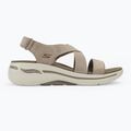 Sandale pentru femei SKECHERS Go Walk Arch Fit Sandal Treasured taupe 2